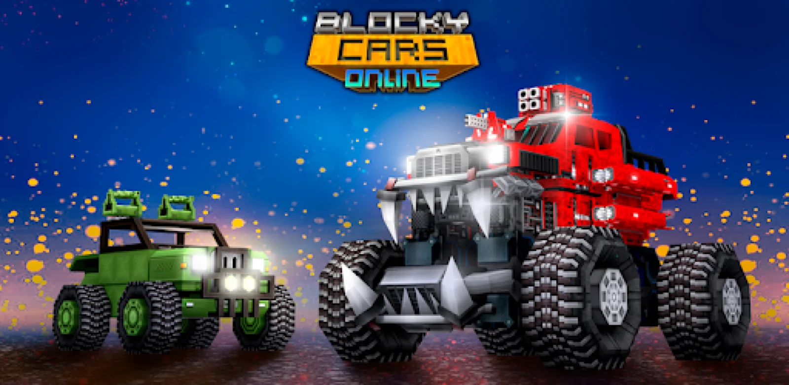 Blocky Cars Online tactical combat screenshot