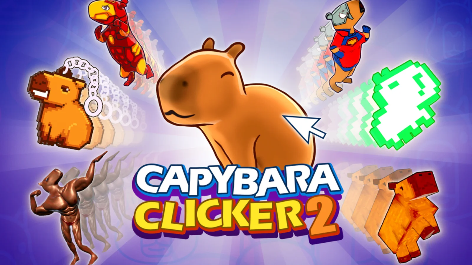 Capybara Clicker 2 improved interface