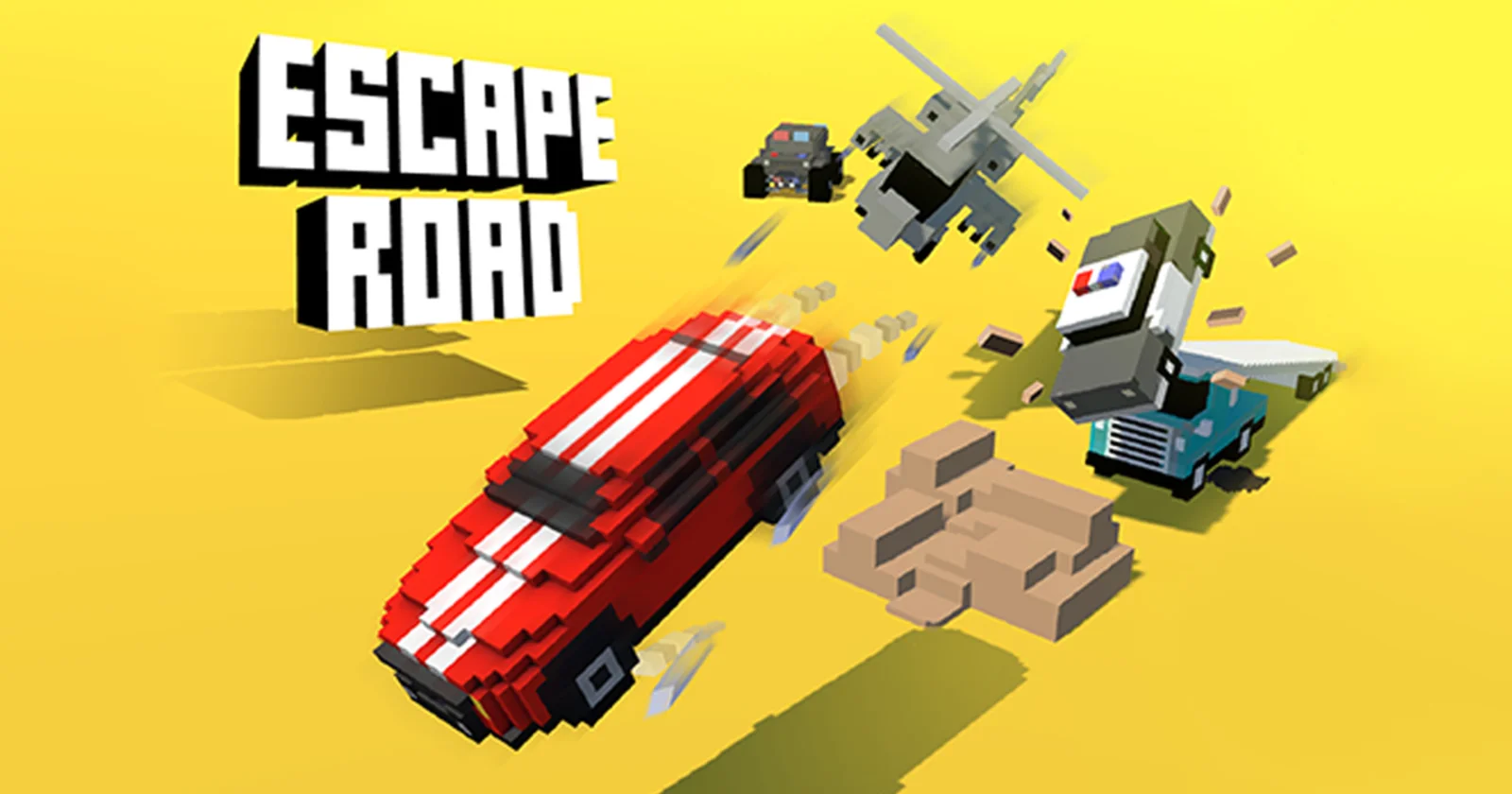 Escape Road Classic Chase Gameplay Screenshot