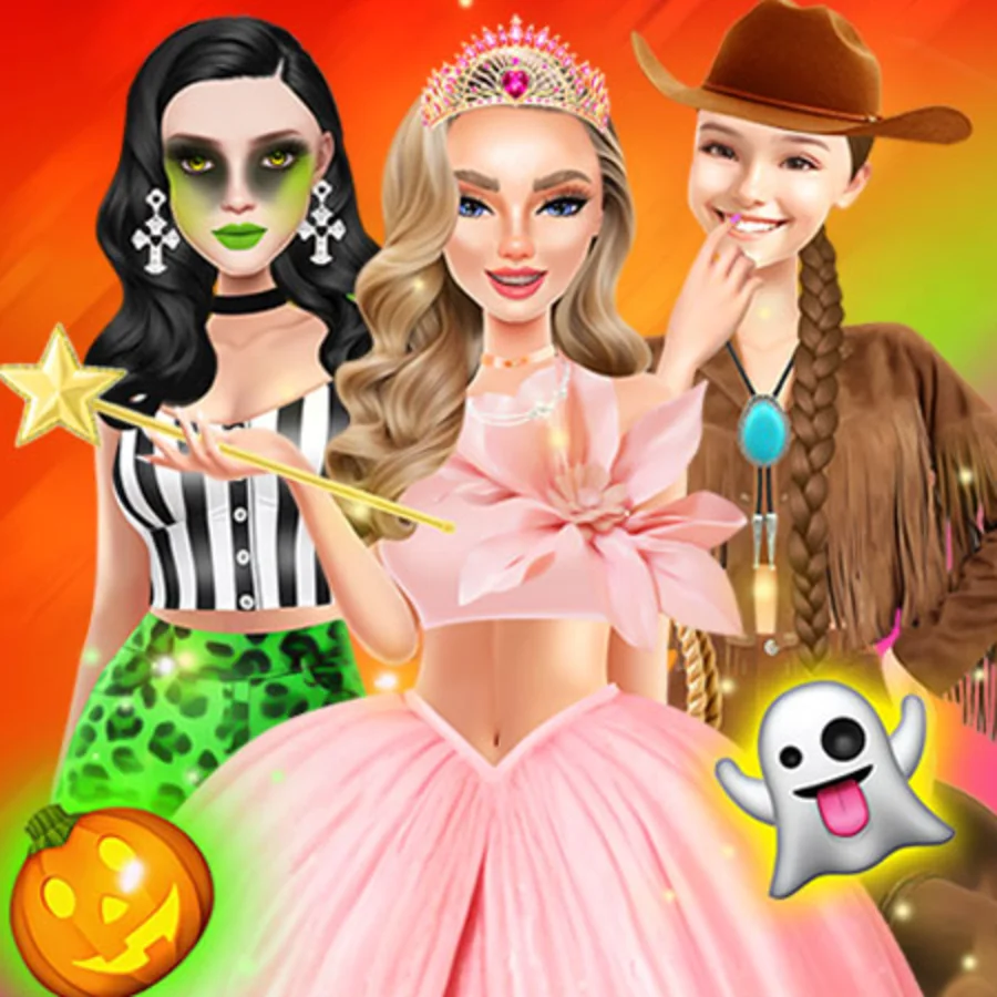 Iconic Halloween Costumes Design Interface Screenshot