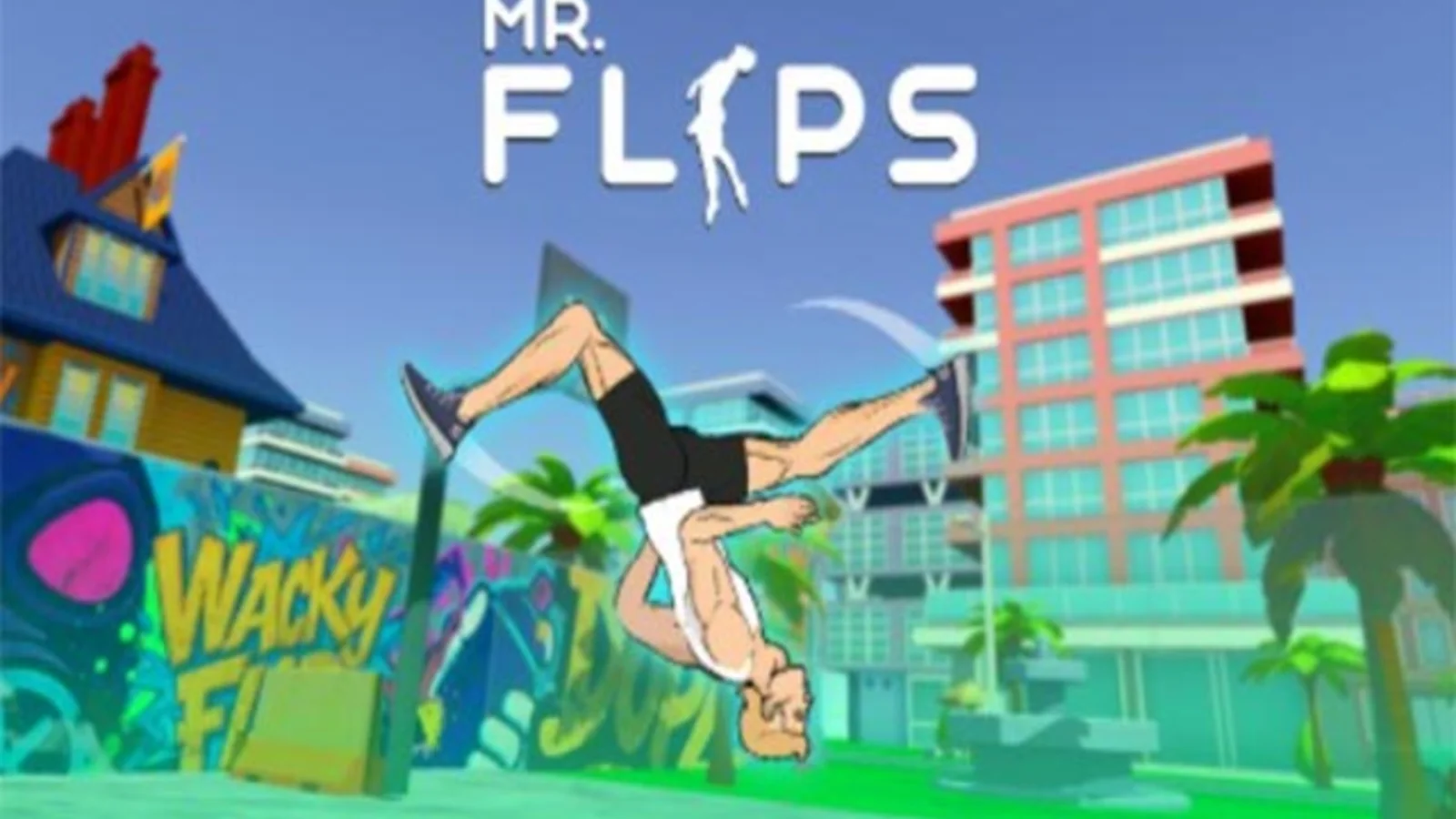 Mr Flip gameplay showing perfect landing