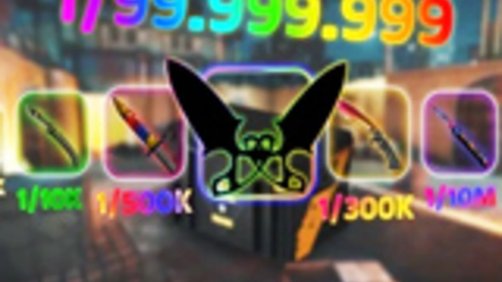 Opening RNG eggs for legendary knives