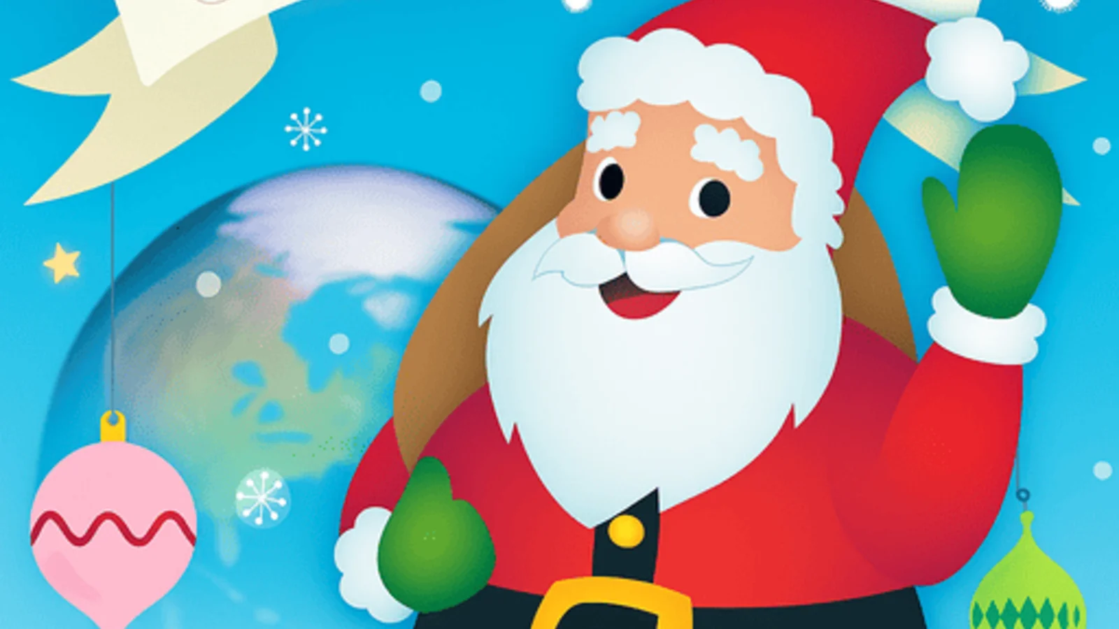 Santa Tracker ride controls